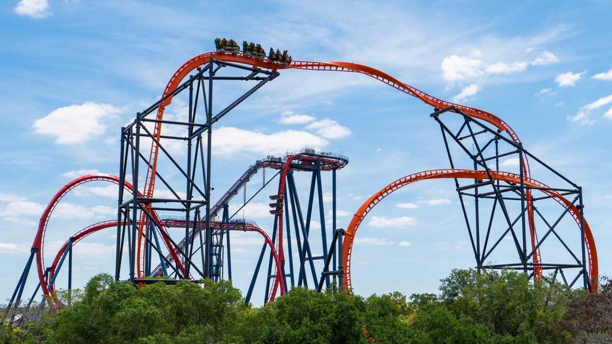 Tigris, tiger themed roller coaster, opens at Busch Gardens